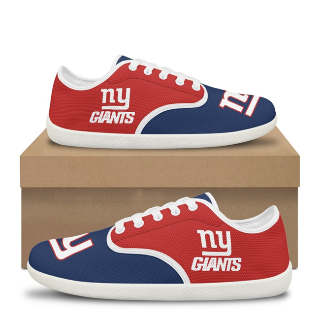 Women's New York Giants Low Top Sneakers/Shoes 001(Pls check description for details)
